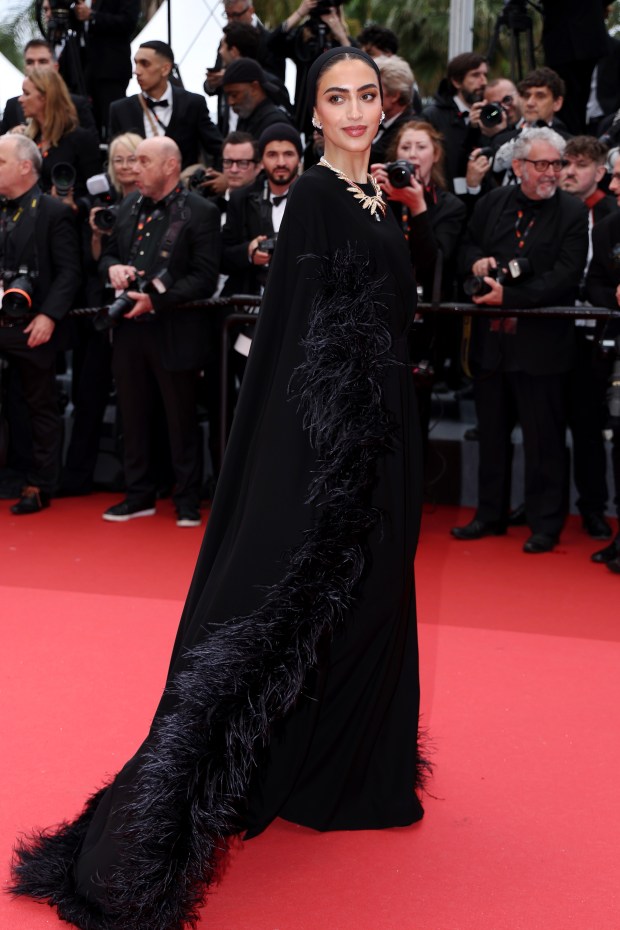 CANNES, FRANCE - MAY 14: Yara Alnamlah attends "Le Deuxième Acte" ("The Second Act") Screening & opening ceremony red carpet at the 77th annual Cannes Film Festival at Palais des Festivals on May 14, 2024 in Cannes, France. (Photo by Pascal Le Segretain/Getty Images)