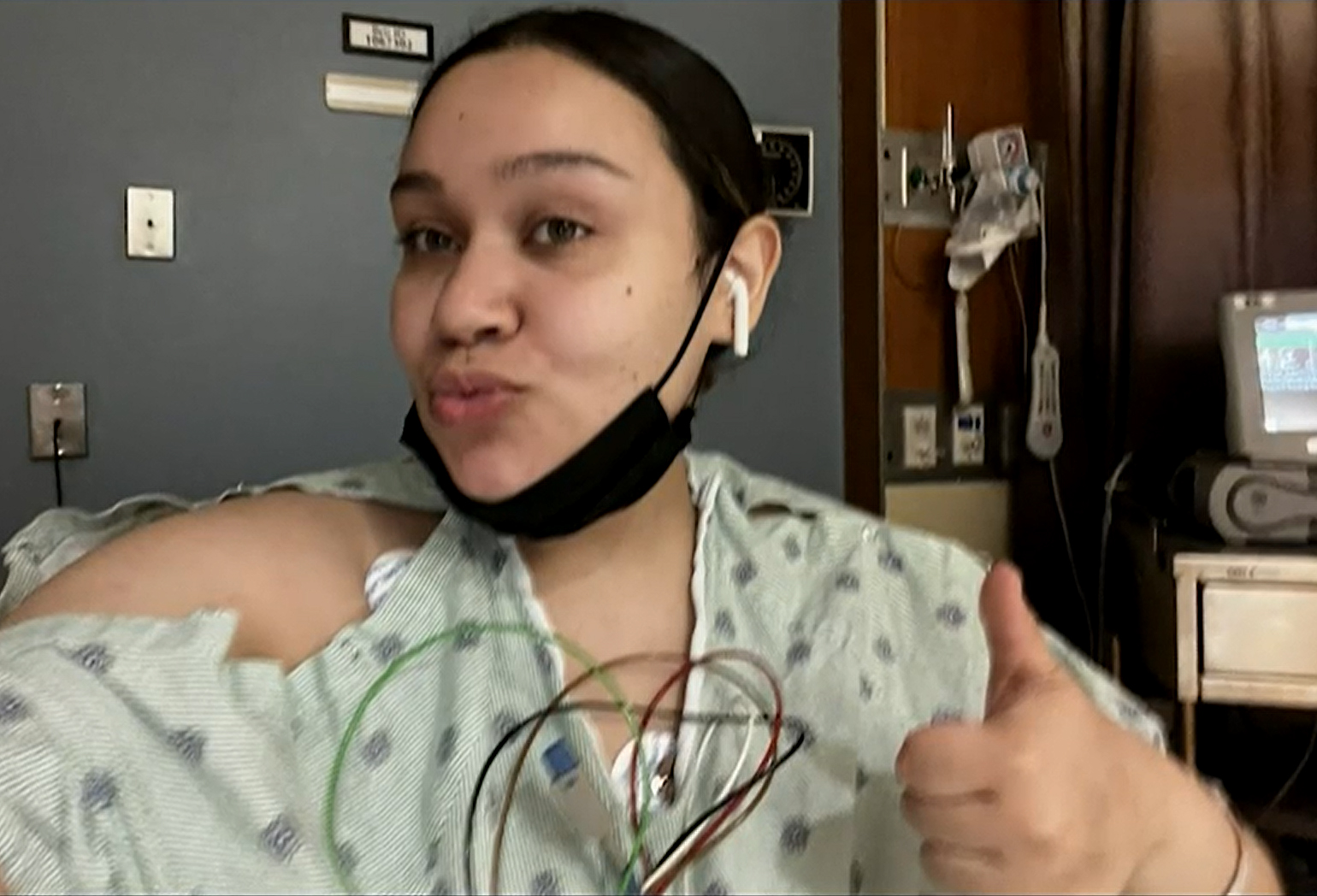 Heart transplant recipient Angelica Sanchez. Heart transplant recipient Angelica Sanchez.